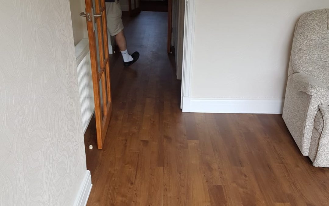 Amtico Flooring in a Lounge, Pinner
