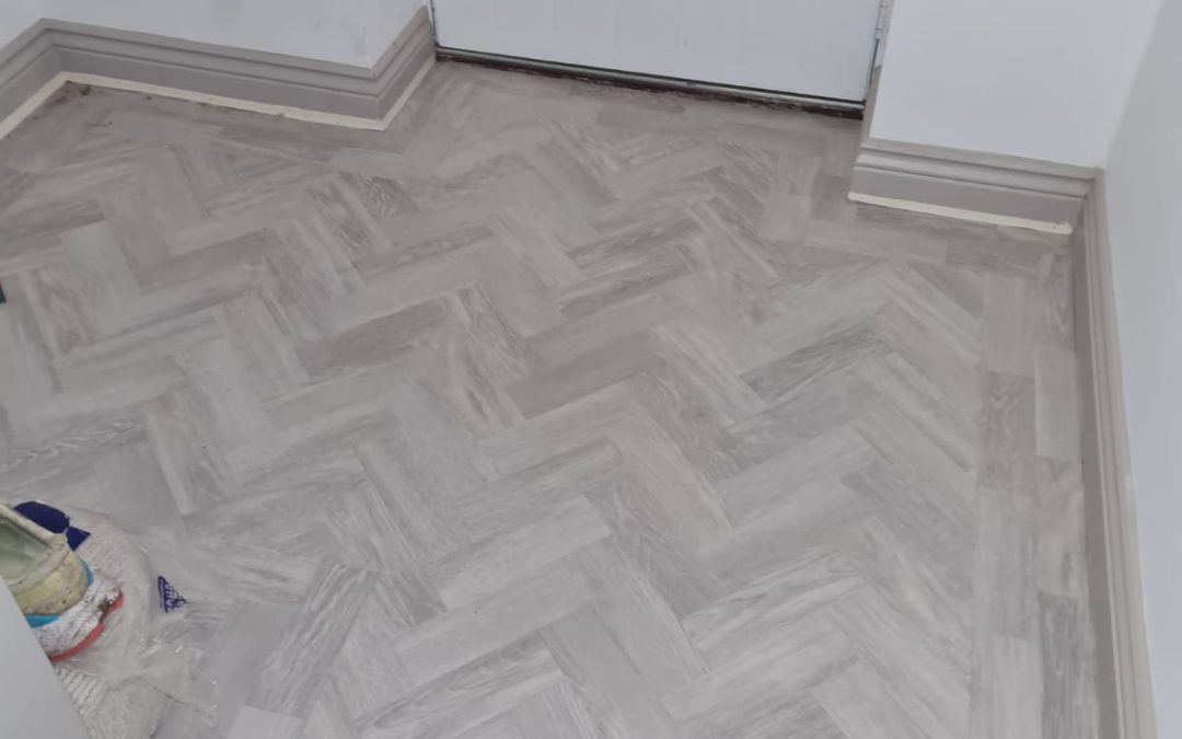 Amtico Flooring in Kitchen/Diner & Lounge, Eastcote