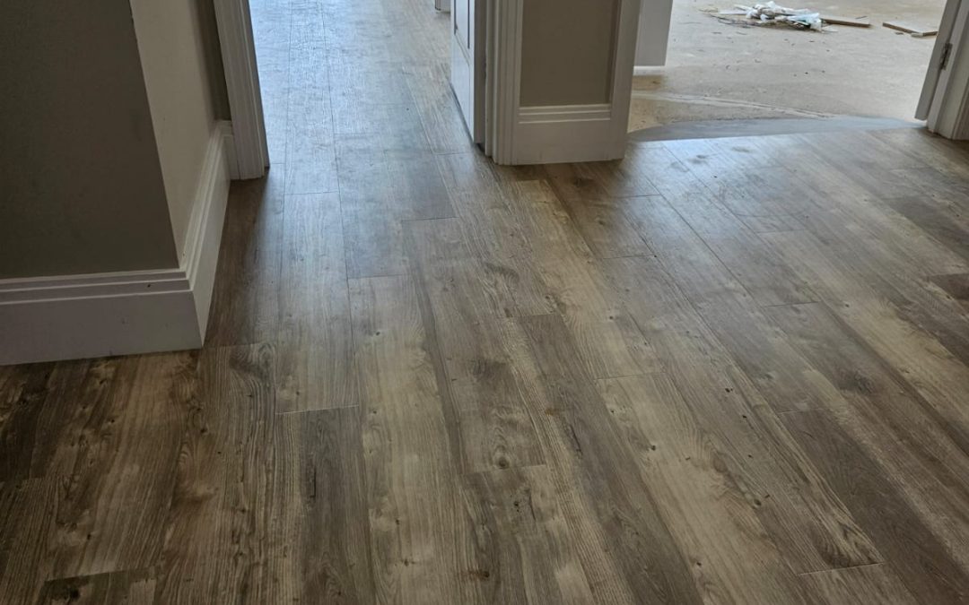 Amtico Flooring in Kitchen,Hall & Playroom, Northwood