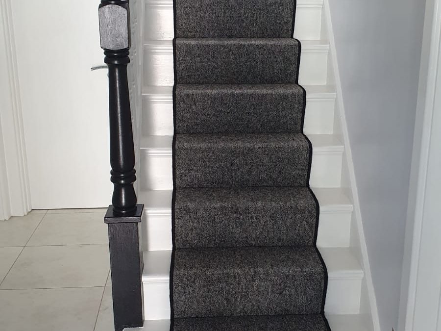 Gala Carpet Fitted on Stair Runner & Landings, Northwood