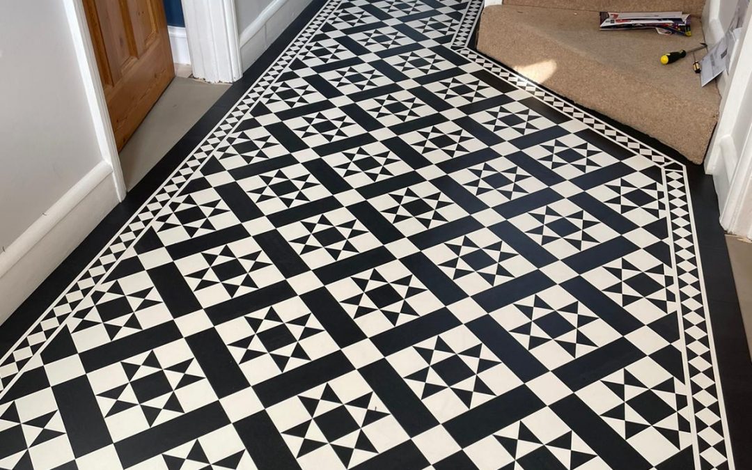 Amtico Deco in Hallway, Northwood